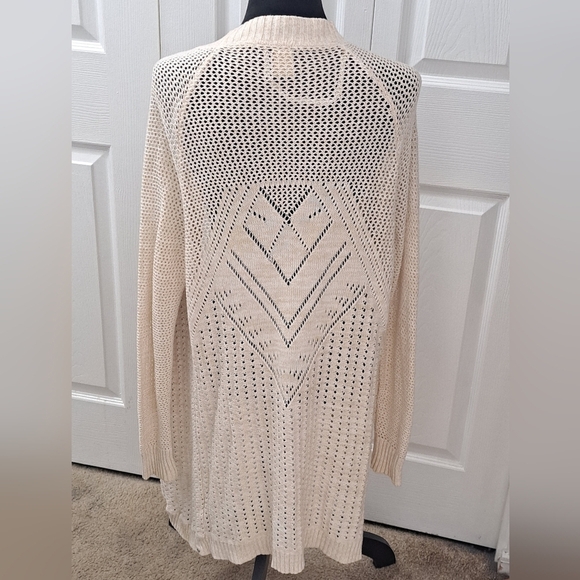 Roxy Open Front Cardigan   Size M - Picture 4 of 11